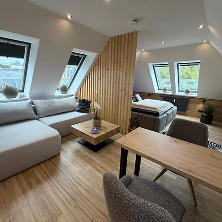 Apartment Modernes Panorama Im Zentrum Von Plauen